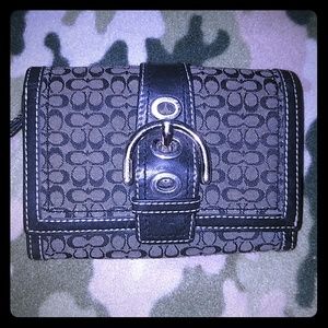 Coach signature wallet